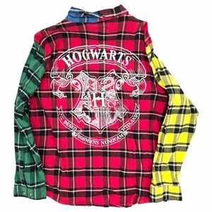 Harry Potter x Cakeworthy Hogwarts Plaid Flannel